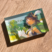Carte en acrylique transparente personnalisée de haute qualité avec impression UV haute définition sur le thème de l'anime