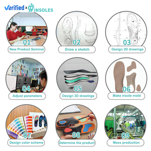 Semelles orthopédiques EVA avec support de voûte <span class=keywords><strong>plantaire</strong></span> en nylon en forme de U pour fasciite <span class=keywords><strong>plantaire</strong></span>, absorption des chocs, pieds plats, semelles orthopédiques - Product Image 4