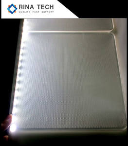 Panel de Retroiluminación LED Brillante de Doble Cara Personalizado a Precio de Fábrica para Botones de Consola Central de Automóvil, Retroiluminación Rina Tech - Product Image 5