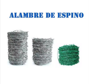 Filo Spinato Zincato Opaco Anti-riflesso per Recinzioni di Aree Rurali e Separazione di Giardini - Product Image 3