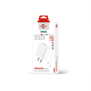 Caricatore Intelligente WIEDOMUP 20W PD a Porta Singola Tipo C, Adattatore di Ricarica Universale - Product Image 1