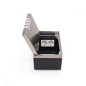 Caja de Conexión para Suelo con Combinación de RJ45 y Toma de Corriente para Pisos Elevados, Solución de Cableado para Oficina - Product Image 5