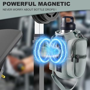 Sac isotherme de sport décontracté avec aimants puissants pour bouteilles d'eau, 15L/20L, support magnétique isolant pour bouteilles suspendues - Product Image 2