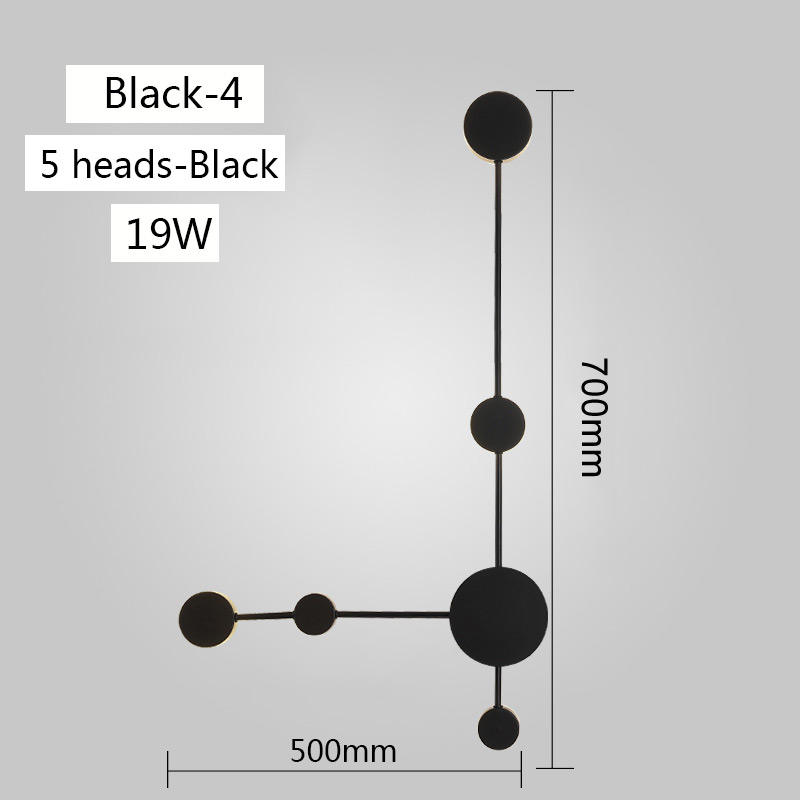 สีดำ5หัว