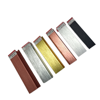 Cadre de peinture moderne en alliage d'aluminium argenté Tenture murale Cadre métallique décoratif pour la maison Disponible en tailles A2 A4 16x20