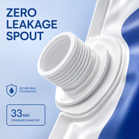 Sachets de lessive OEM ODM 1L 2L 5L haute performance pour gel douche et shampoing, haute barrière, sans BPA