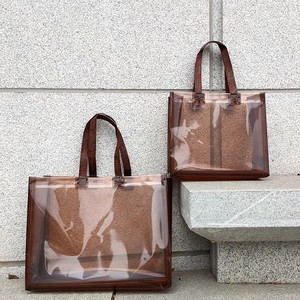 Sacs fourre-tout en PVC transparent imprimables en gros, logo personnalisé imprimé, <span class=keywords><strong>pochette</strong></span> rectangulaire debout pour la plage ou cadre <span class=keywords><strong>photo</strong></span> - Product Image 3