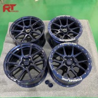 Jantes de voiture personnalisées 17x10 17x11 18x11 19x10 5x112 5x120 5x114.3 Drag Racing Beadlock Forgées pour BMW AMG Audi Ford Mustang GT