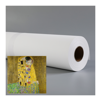 Rouleau de toile de coton pour peinture acrylique pour imprimante Epson Impression graphique et reproduction photographique