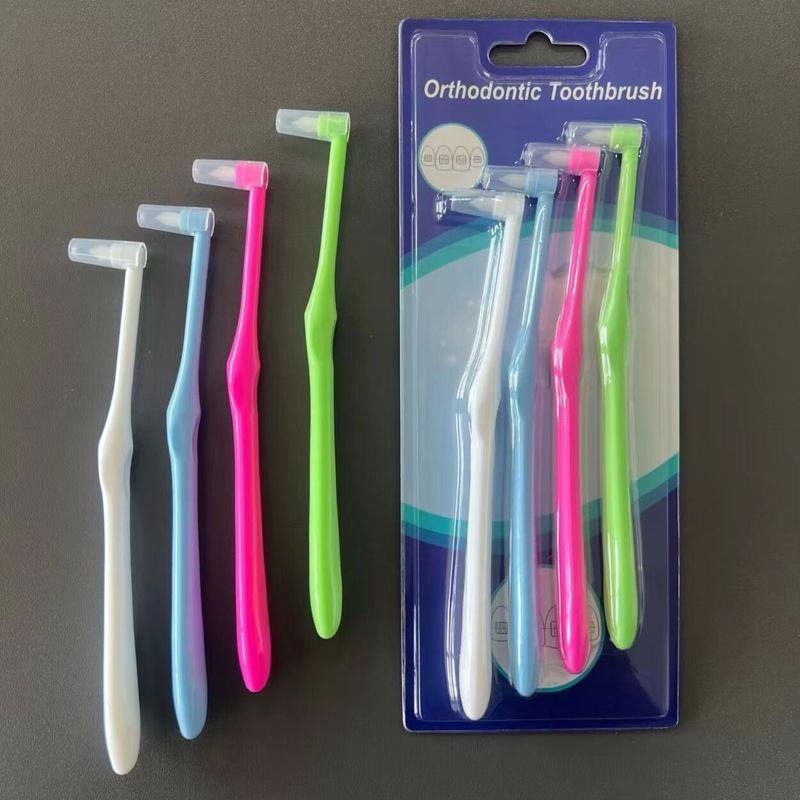 Four Packs Orthodontic Interdental Brush Age