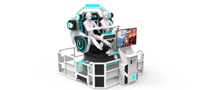 Cinéma VR rotatif - Manège de parc d'attractions intérieur en métal avec capacité de 100 à 500 kg - Product Image 6