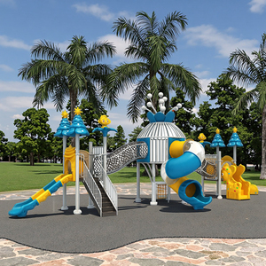 Verträumte kleine Doktor rutsche für Gartenschule Residential Public Airport Plastic Amusement Park Rutsche für pädagogische Zwecke - Product Image 5