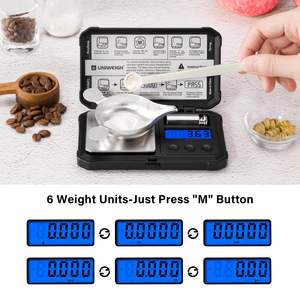 휴대용 미니 디지털 포켓 저울 200gX 0.01g 정확도 철강 건설 전자 저울 골드 다이아몬드 보석 ODM - Product Image 4
