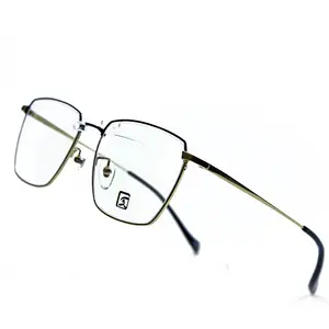 Supplier Optical Frames Glasses Metal Frames Optical Glasses Eyeglasses Oval Photochromatic Optical Lenses Glass