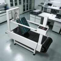 Testeur de roues de bagages avec écran LCD 0~5 km/h et tapis roulant suisse HABASIT 390*82 cm