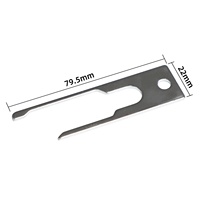 Dispositif de déverrouillage de ceinture de sécurité HTL, outil automobile pour Tesla, outil de remplacement et de démontage de ceinture de sécurité