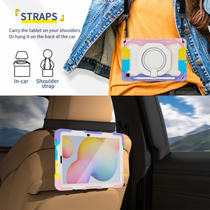 2024 nouvelle couverture de <span class=keywords><strong>tablette</strong></span> d'armure robuste pour <span class=keywords><strong>Samsung</strong></span> <span class=keywords><strong>S6</strong></span> <span class=keywords><strong>lite</strong></span> antichoc pratique pour les enfants et les tiroirs étui pour <span class=keywords><strong>tablette</strong></span> - Product Image 5