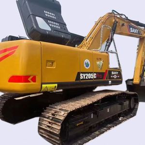 Excavadoras SANY Usadas con Certificación CE, con Cucharón, Maquinaria de Excavación de Segunda Mano, Marca SANY, Modelo SY205 para Construcción - Product Image 1