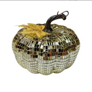 New Product Indoor Christmas Ornament Disco <b>Mirror</b> Manufactures' Pumpkin Minimum Order 100pcs - Product Image 3