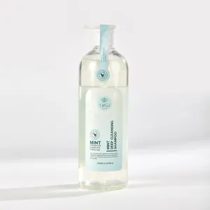 Private Label Natürliche Kräuter Kopfhaut 1000ml Minze Teebaumöl Shampoo Reparatur Anti Haarausfall Haarwuchs Shampoo und Conditioner