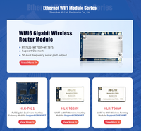 Module sans fil de passerelle de routeur WiFi Hi-Link HLK-7628N 2.4G MT7628NN Openwrt passerelle UART vers Ethernet Module de routeur sans fil utilisé