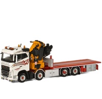 Camion jouet miniature en métal moulé sous pression, modèle de camion avec remorque, véhicule isolé