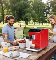 Cafetera automática italiana para el hogar con Espumador de leche incorporado