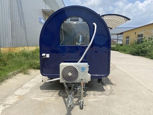 Wholesale Price Fully Equipped Mobile Kitchen CE Food Trailers for Ice Cream Pizza Coffee <strong>BBQ</strong> New for Coffee Food Truck - Product Image 3