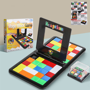 Bán hàng nóng <span class=keywords><strong>2</strong></span> người chơi chiến đấu ma thuật khối Đồ chơi giáo dục trong nhà đua câu đố trò chơi cho trẻ em Đồ chơi - Product Image 2