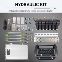 Télécommande hydraulique proportionnelle anti-interférences de haute qualité, signal stable de qualité industrielle sans saccades