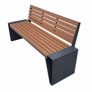 <span class=keywords><strong>Poste</strong></span> de luz de calle <span class=keywords><strong>poste</strong></span> de mástil alto con Banco de jardín CALIENTE banco con placa de <span class=keywords><strong>madera</strong></span> Bening placa de acero con silla parque al aire libre - Product Image 4