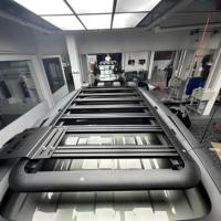 Accessoires de barre transversale de toit de voiture universelle en aluminium OEM, porte-bagages de toit, rails de toit, barre transversale de voiture à double usage