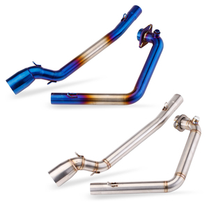 Tubo de Escape Frontal Deslizante de 51MM para Motocicleta Suzuki GSXR150 GSXR125 GSXS150 GSXS125 <span class=keywords><strong>GSX</strong></span> R150 R125 S150 <span class=keywords><strong>S125</strong></span> GSXR GSXS 125 150 - Product Image 2