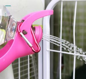Offre Spéciale Portable <span class=keywords><strong>Pliable</strong></span> En Plastique Chien Mangeoire À Eau Bouteille En Plein Air <span class=keywords><strong>Chiot</strong></span> Pet Voyage Bouteille Avec Crochet Bouteille D'eau avec Douche - Product Image 2