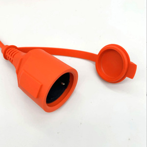 Cable de Alimentación para Exteriores de 1m ENEC KEMA IP44, Enchufe Schuko Macho a Hembra H07RN-F 3x1.5 mm² - Product Image 6