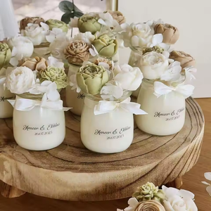 Velas Aromáticas Românticas por Atacado, Velas Mini Elegantes, Velas Decorativas Florais, Presentes de Fragrância Luxuosa para Decoração de Casa e Casamentos - Product Image 5