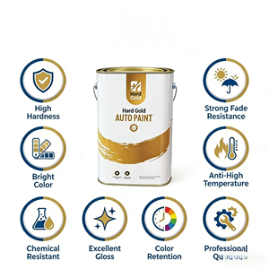 Pintura de Reparación de Carrocería de Automóvil de Secado Rápido con Capa Transparente de <span class=keywords><strong>Poliuretano</strong></span> 2K de Alto Brillo, Aplicación de Aerosol Acrílico Líquido de <span class=keywords><strong>Dos</strong></span> <span class=keywords><strong>Componentes</strong></span> - Product Image 5