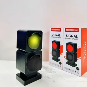 Thiết kế độc đáo đa chức năng sáng tạo và hợp thời trang giao thông ánh sáng trang điểm gương Loa bluetooth không dây - Product Image 5