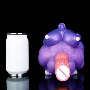 Masturbateur masculin réaliste en forme de vagin animal pour hommes, avec godemichet, jouet sexuel pour adultes, vente en gros - Product Image 3