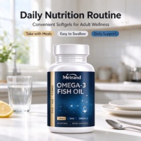 Complément Alimentaire Huile de Poisson Oméga-3 Metrand Gélules Souples EPA DHA 60 Gélules Soutien Nutritionnel Quotidien Adulte OEM ODM Disponibles
