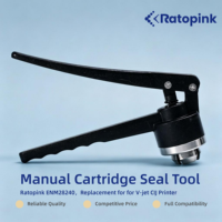 Outil de scellage manuel de cartouche Ratopink ENM28240, Remplacement pour imprimante V-jet CIJ