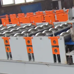 Colored Roof Tile Roll Forming Machine With High Efficiency