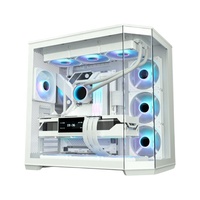 Nuevo Modelo de Caja de Ordenador de Escritorio para Juegos ATX de Torre Completa con Ventana Lateral de Acero TIPO-C