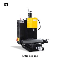 Petite guêpe Mini CNC perceuse fraisage et gravure Machine petit ménage Mach 3 contrôle CNC fraiseuse Mini banc CNC moulin