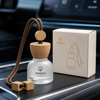 Flacon diffuseur rond suspendu 10 ml pour voiture, flacon en verre pour huiles essentielles, désodorisant automobile – Meilleures ventes