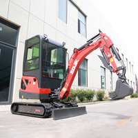 Offre Spéciale Mini-Excavatrice 1 Tonne 2 Tonnes 3,5 Tonnes, Petite Machine de Terrassement CE EPA Euro 5 pour Jardin et Ferme, Excavatrice Compacte sur Chenilles