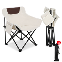 Chaise de camping pliante professionnelle robuste, compacte, universelle, durable, en métal léger, pour la pêche et la plage