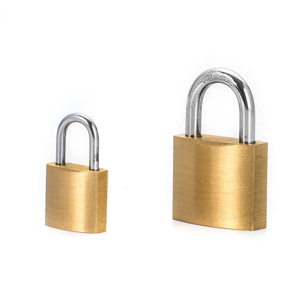Petites serrures solides de haute sécurité avec clés à clé, cadenas en laiton et cuivre