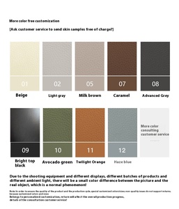 Giường điện da cao cấp, thiết kế công thái học, nhiều chức năng thông minh, điều chỉnh được, hiện đại, điều khiển từ xa không dây, có thể ngả lưng, nệm di động, khung kim loại - Product Image 4