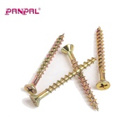 Lot en gros de 76 vis pour aggloméré robustes, assortiment en boîte à grille, outils de quincaillerie pour menuiserie et rénovation